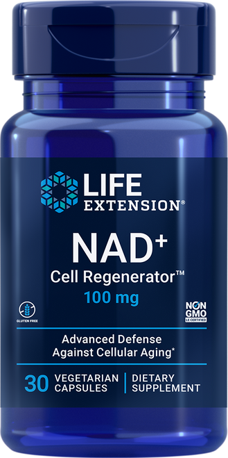 NAD+ Cell Regenerator 100 mg 30 vegetarian capsules