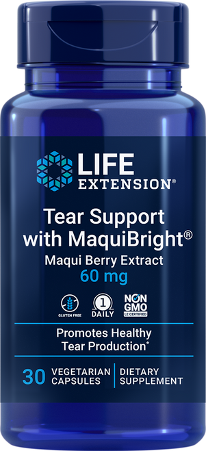 Tear Support with MaquiBright® 60 mg 30 vegetarian capsules