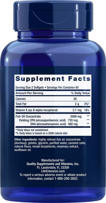 Mega EPA/DHA 120 softgels