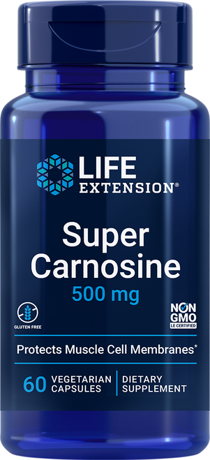 Super Carnosine 500 mg 60 vegetarian capsules