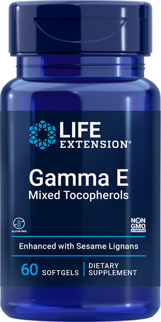 Gamma E Mixed Tocopherols 60 softgels