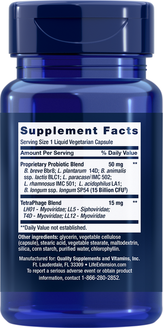 FLORASSIST® GI with Phage Technology 30 liquid vegetarian capsules FLORASSIST® GI with Phage Technology 30 liquid vegetarian capsules