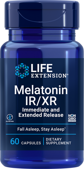 Melatonin IR/XR 60 capsules