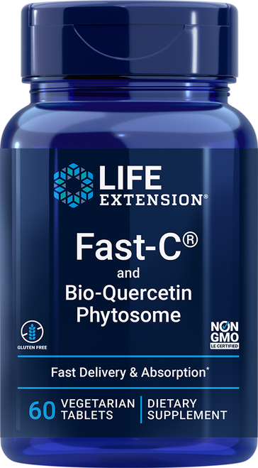 Fast-C® and Bio-Quercetin Phytosome 60 vegetarian tablets