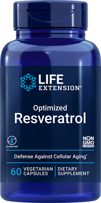 Optimized Resveratrol 60 vegetarian capsules