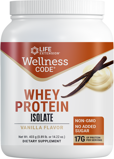 Wellness Code® Whey Protein Isolate (Vanilla) 403 grams