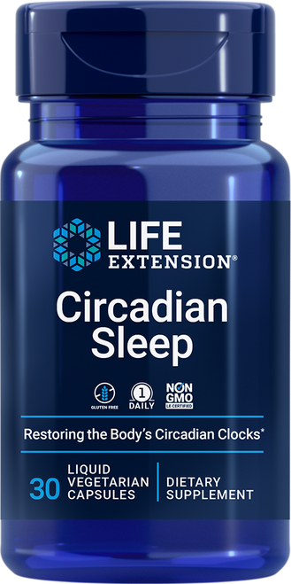 Circadian Sleep 30 liquid vegetarian capsules