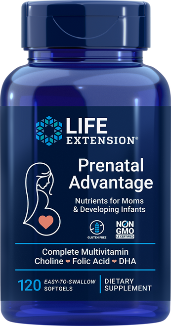 Prenatal Advantage 120 easy-to-swallow softgels