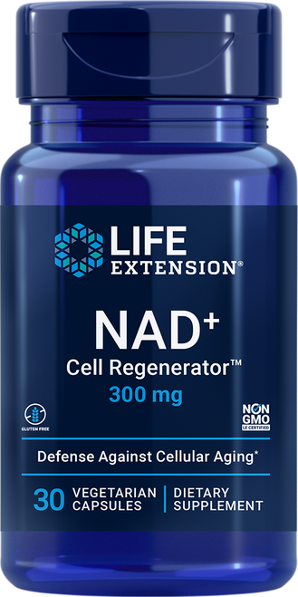 NAD+ Cell Regenerator 300 mg 30 vegetarian capsules