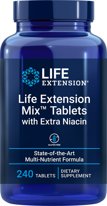 Life Extension Mix Tablets with Extra Niacin 240 tablets