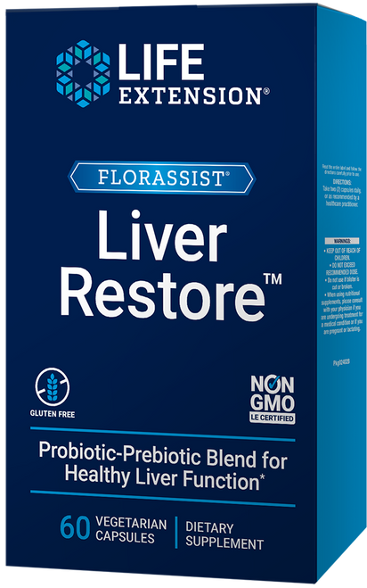 FLORASSIST® Liver Restore 60 vegetarian capsules