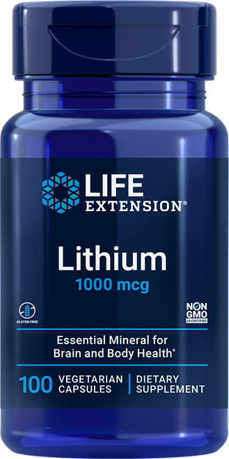 Lithium 1000 mcg 100 capsules