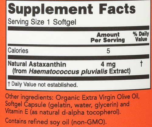 Astaxanthin 4 mg - 90 Softgels