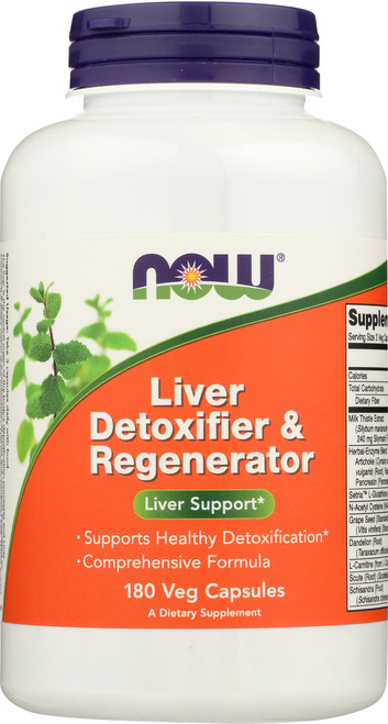 Liver Detoxifier & Regenerator - 180 Capsules