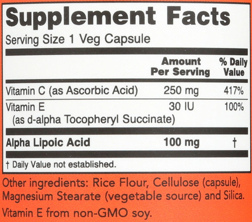 Alpha Lipoic Acid 100 mg - 60 Vcaps®