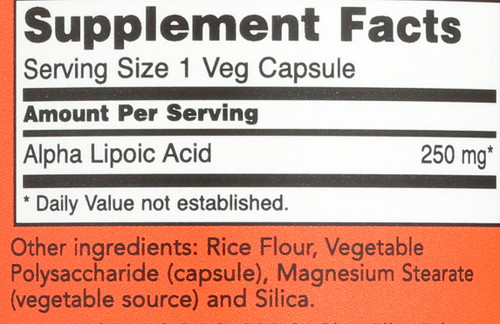 Alpha Lipoic Acid 250 mg - 120 Vcaps®