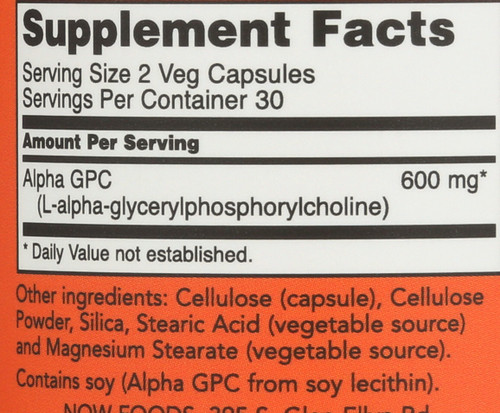 Alpha GPC 300 mg - 60 Vcaps®