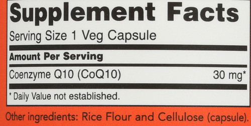 CoQ10 30 mg Vegetarian - 240 Vcaps