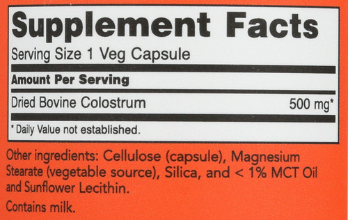 Colostrum 500 mg - 120 Capsules
