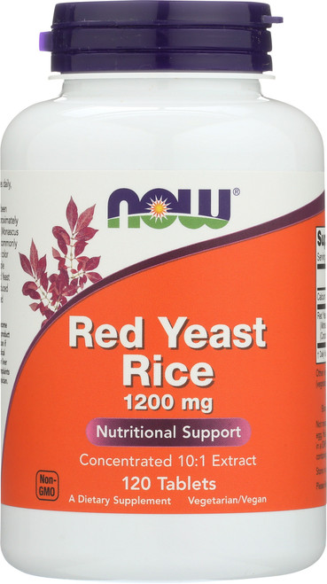 Red Yeast Rice 1200 mg - 120 Tablets