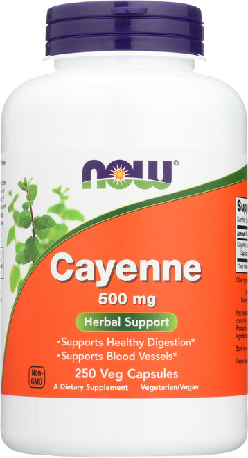 Cayenne 500 mg - 250 Capsules