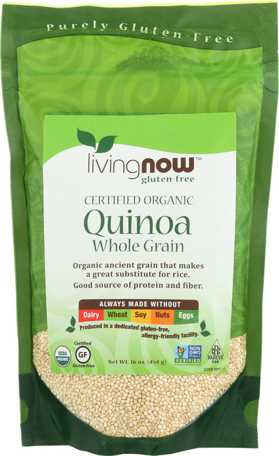 Quinoa Grain, Certified Organic - 16 oz.