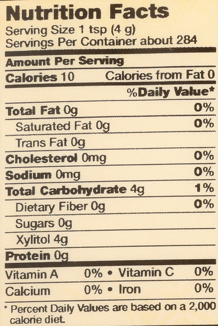 Xylitol - 2.5 lbs.