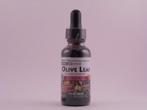 Herbal Actives Liquid Olive Leaf 125mg 1 OZ 1