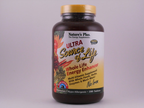 Ultra Source of Life NO Iron 180 Tablets