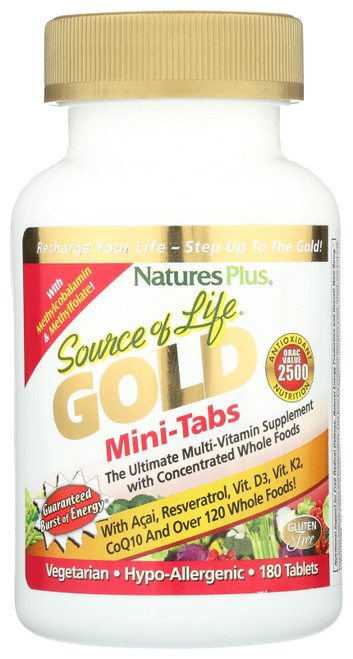 Source OF Life Gold Mini-180 Tablets