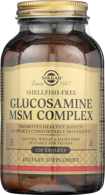 Glucosamine MSM Complex Shellfish-Free 120 Tablets