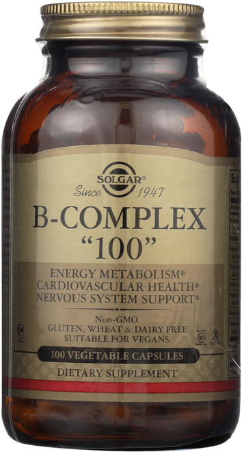 B-Complex "100" 100 Vegetable Capsules