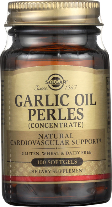 Garlic Oil Perles 100 Softgels Reduced Odor