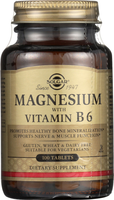 Magnesium with Vitamin B6 100Tablets