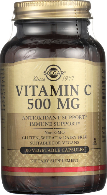 Vitamin C 500mg 100 Vegetable Capsules