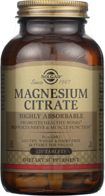 Magnesium Citrate 120 Tablets