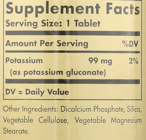 Potassium 250 Tablets