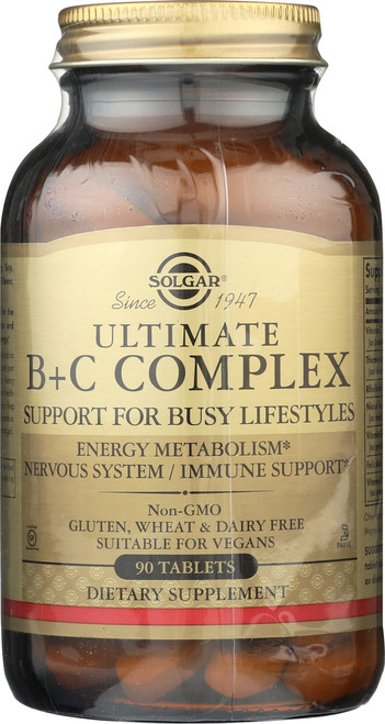 Ultimate B+C Complex 90 Tablets