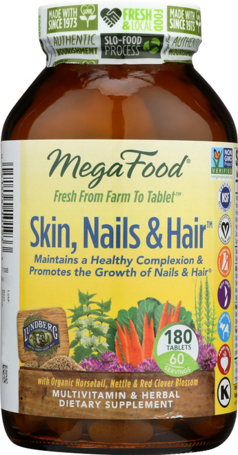 Skin, Nails & Hair 180 Tablets