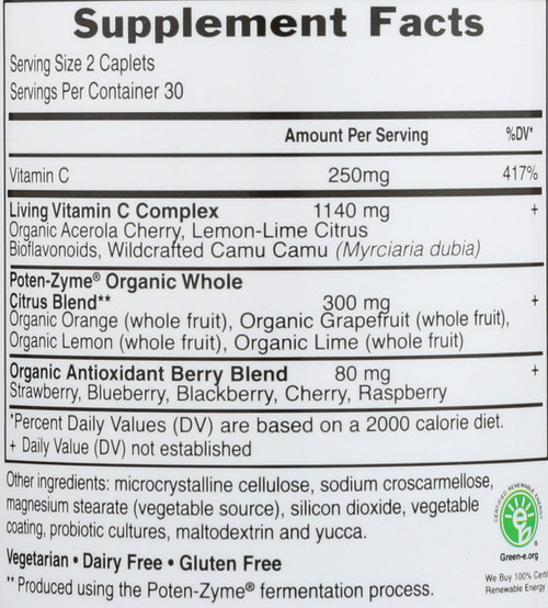 Living Multi Vitamin C 60 Caplets