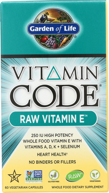 Vitamin Code Vitamin E 60 Capsules