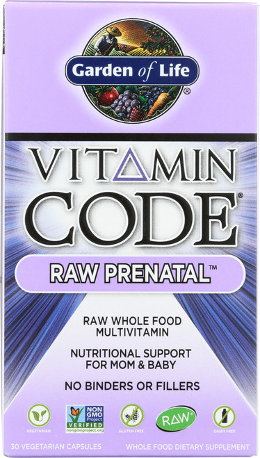 Vitamin Code Raw Prenatal  30 Capsules