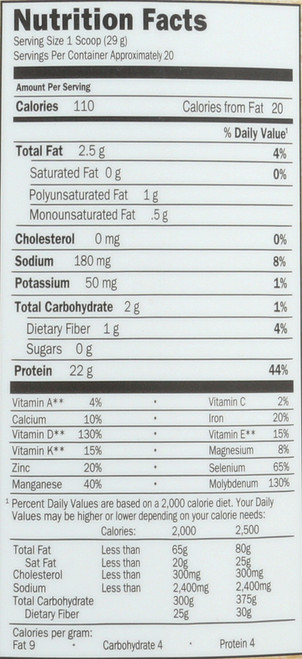 RAW Organic Protein Vanilla Chai 629g Powder