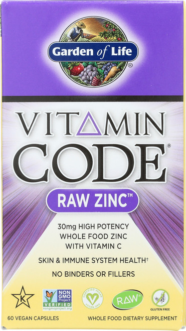 Vitamin Code Zinc 60 Capsules