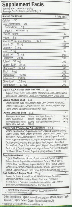 Perfect Food Raw Alkalizer & Detoxifier 285g Powder