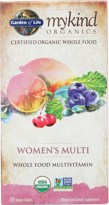 Mykind Organics Women's Multi 60 Organic Tablets