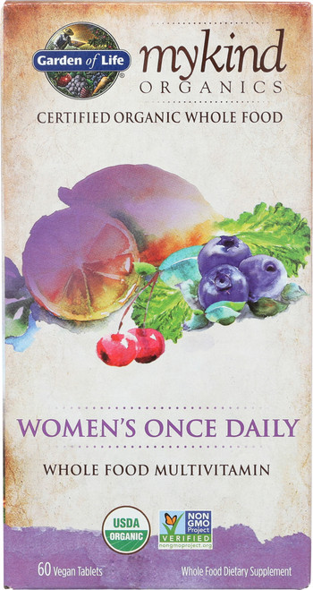 Mykind Organics Women Once Daily 60 Organic Tablets