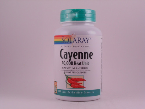 Cayenne 40,000 Heat Unit 515mg 180 Capsules