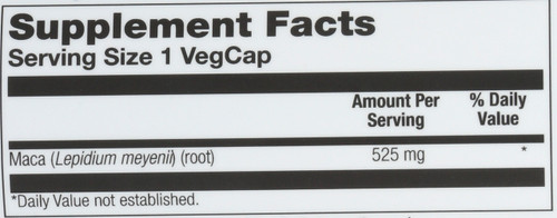 Maca Root 100 Vegetarian Capsules