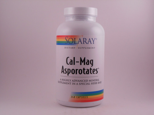 Calcium and Magnesium Asporotates 240 Capsules